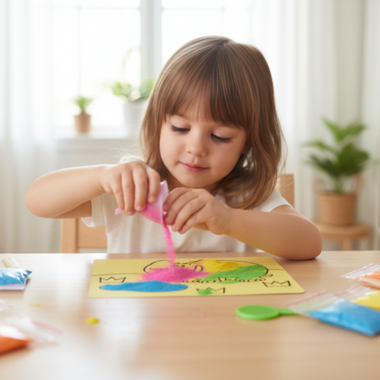 The Hidden Benefits of Sensory Play with Sand Art